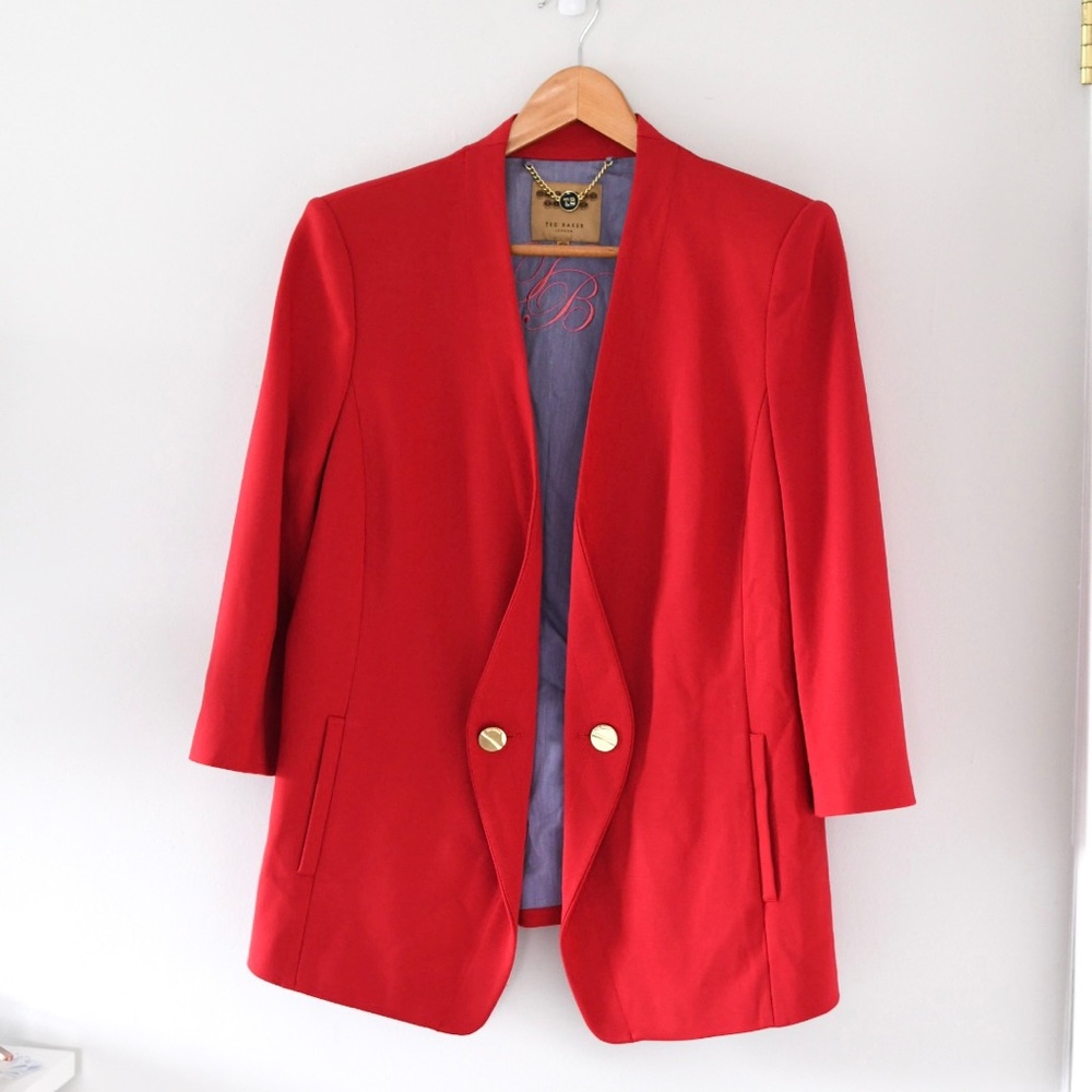 Women’s Coral Blazer